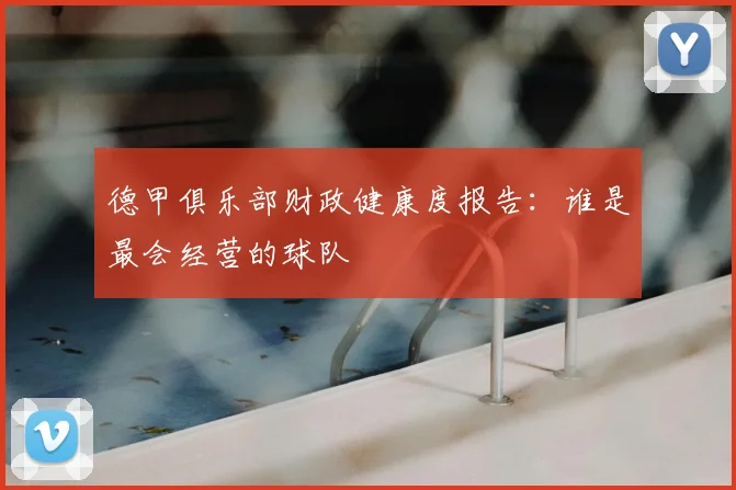德甲俱乐部财政健康度报告：谁是最会经营的球队